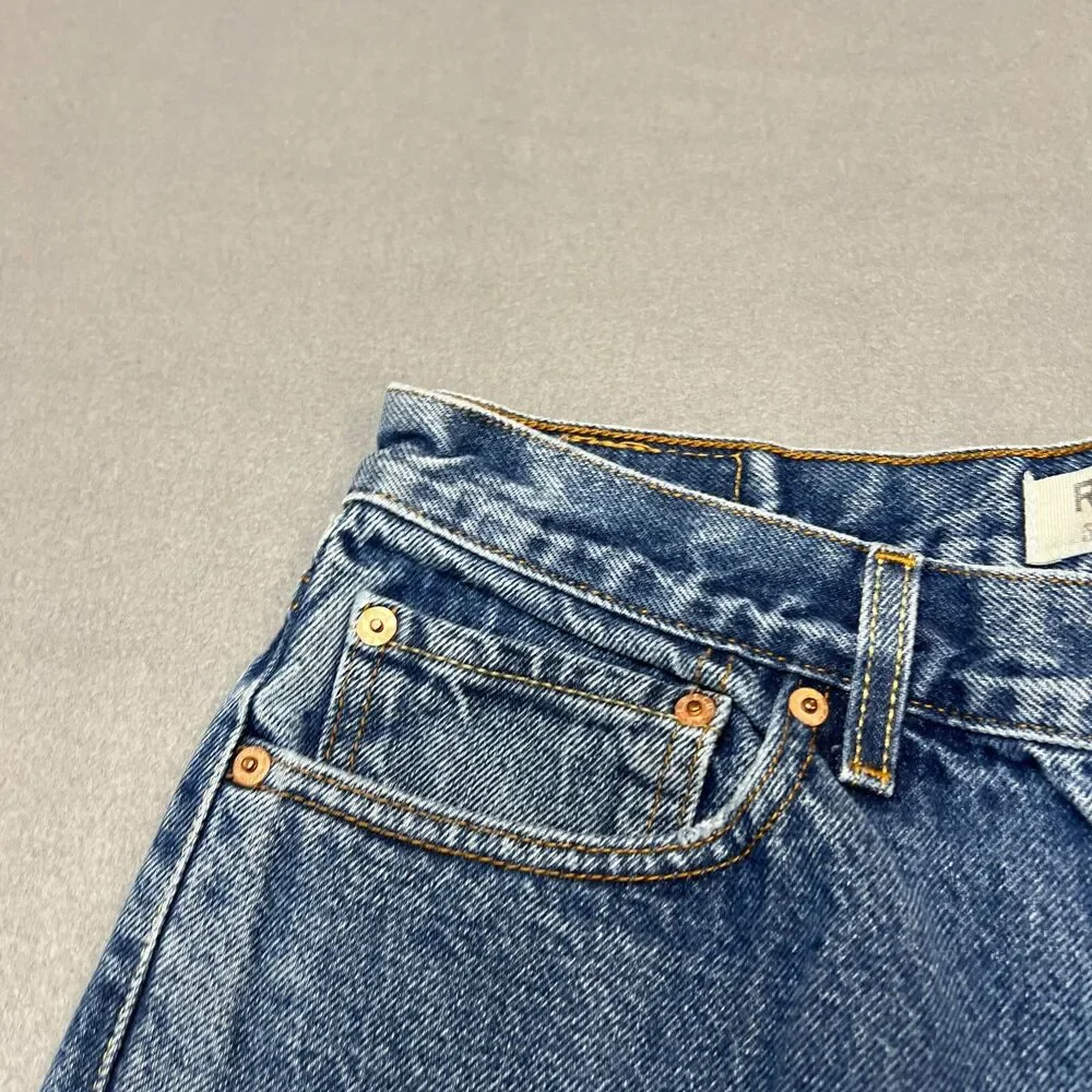 Levi's 550 Jeans Men 34x34 Blue Denim Light Wash Straight Leg Casual Relaxed-Fit